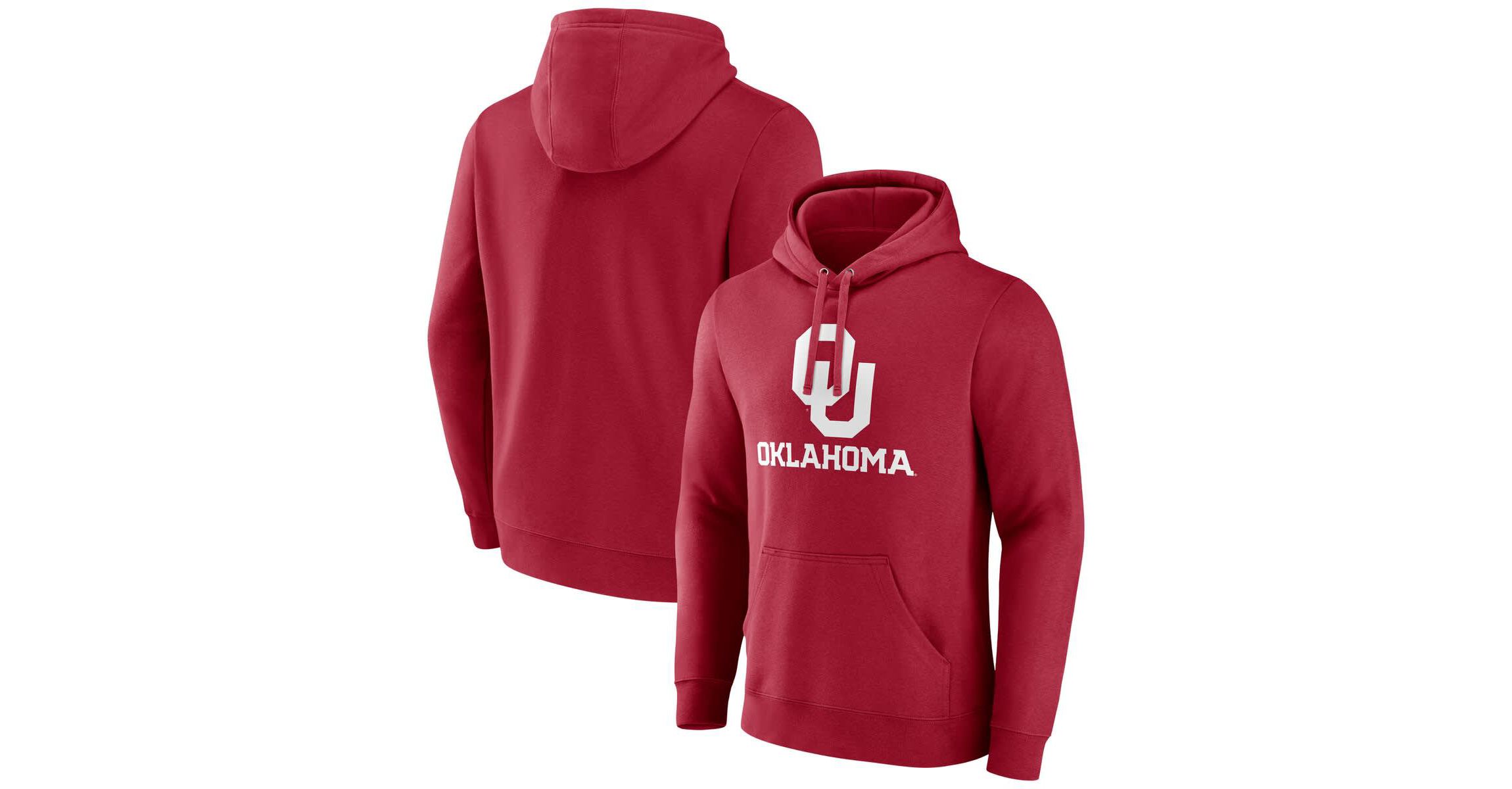 NCAA Fanatics Oklahoma Sooners Team Lockup Pullover Hoodie