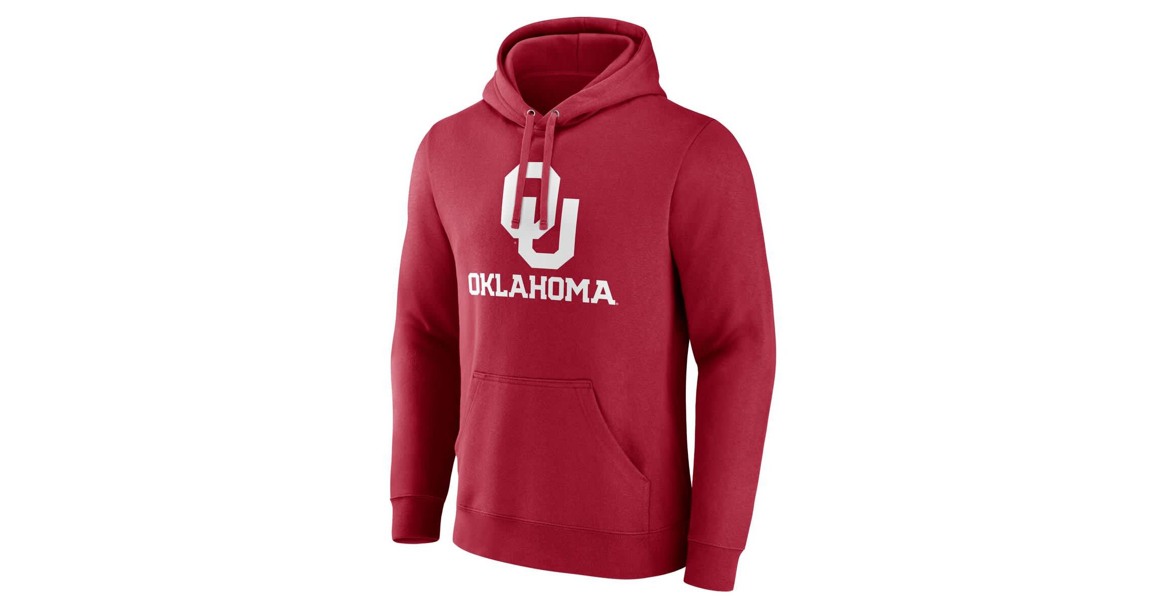 NCAA Fanatics Oklahoma Sooners Team Lockup Pullover Hoodie
