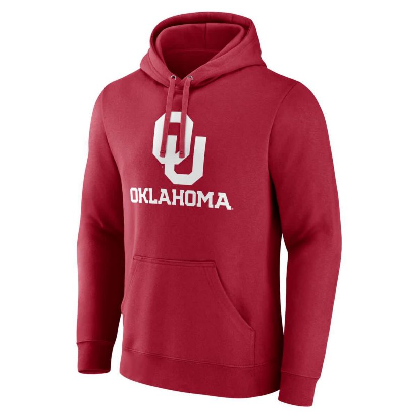 NCAA Fanatics Oklahoma Sooners Team Lockup Pullover Hoodie