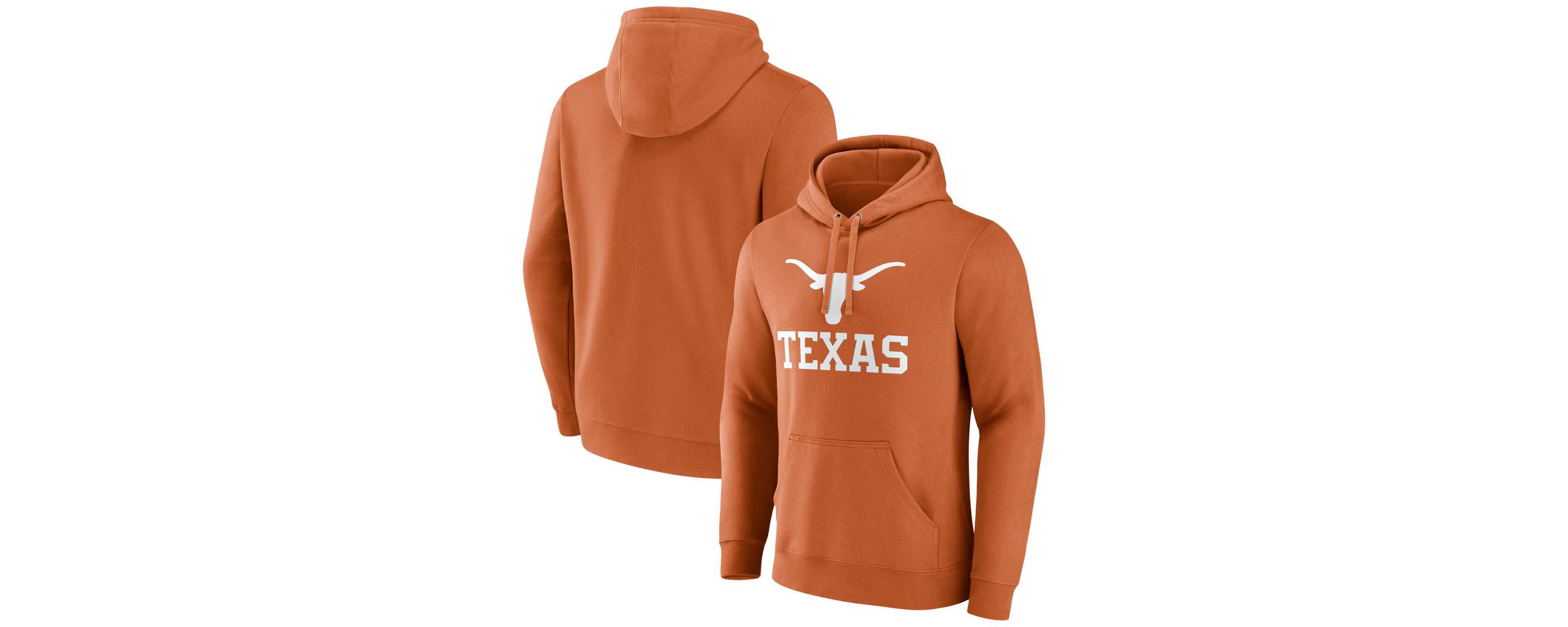 NCAA Fanatics Texas Texas Longhorns Team Lockup Pullover Hoodie