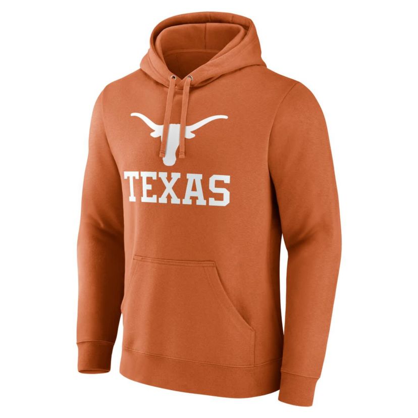 NCAA Fanatics Texas Texas Longhorns Team Lockup Pullover Hoodie