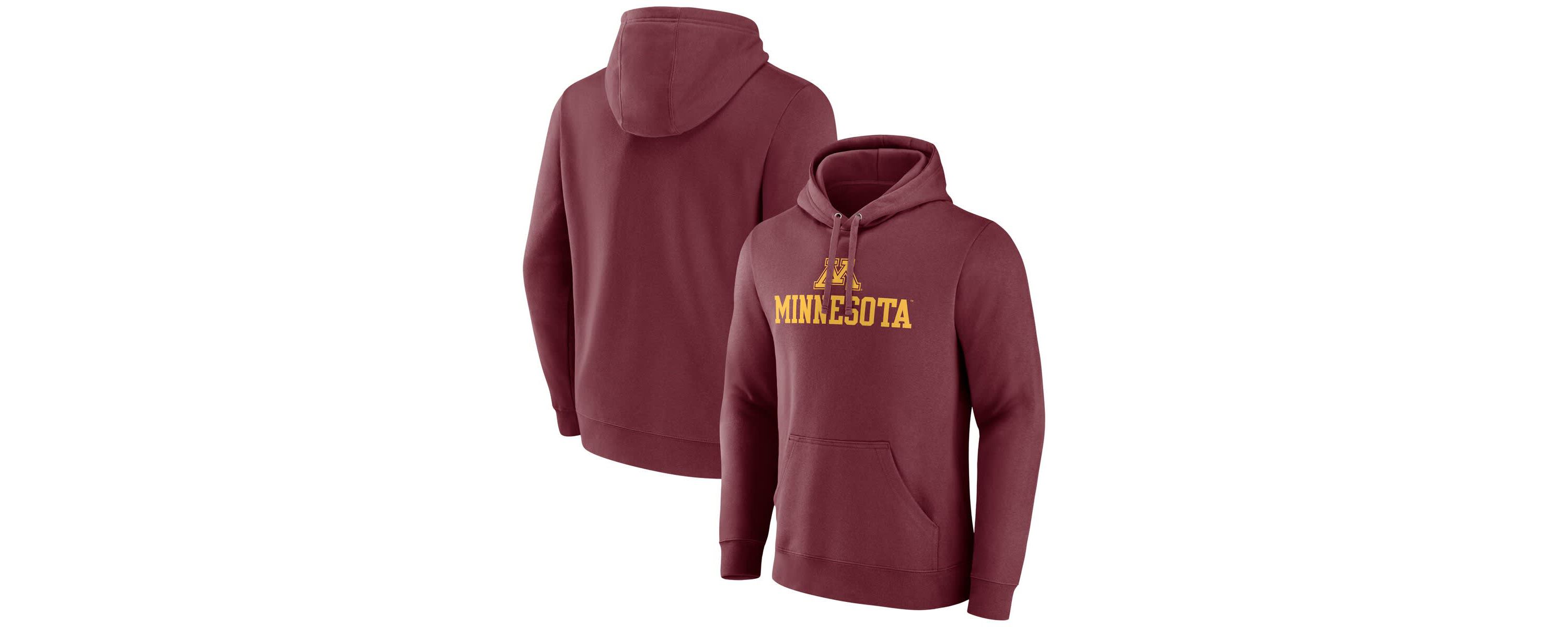NCAA Fanatics Minnesota Golden Gophers Team Lockup Pullover Hoodie
