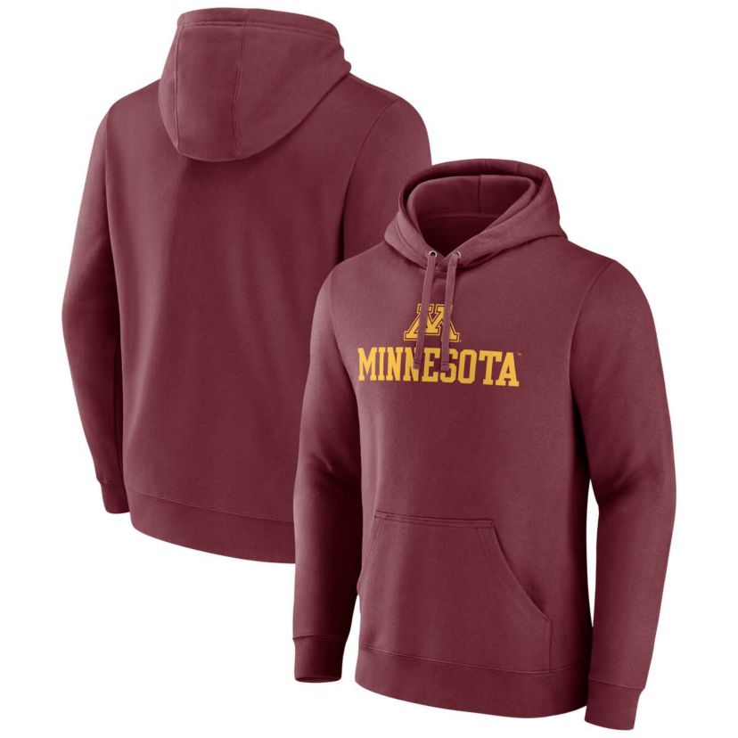 NCAA Fanatics Minnesota Golden Gophers Team Lockup Pullover Hoodie