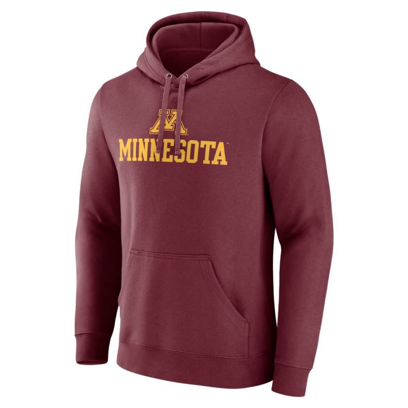 NCAA Fanatics Minnesota Golden Gophers Team Lockup Pullover Hoodie