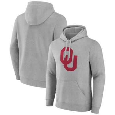 Men's NCAA Fanatics Oklahoma Sooners Primary Logo Pullover Hoodie