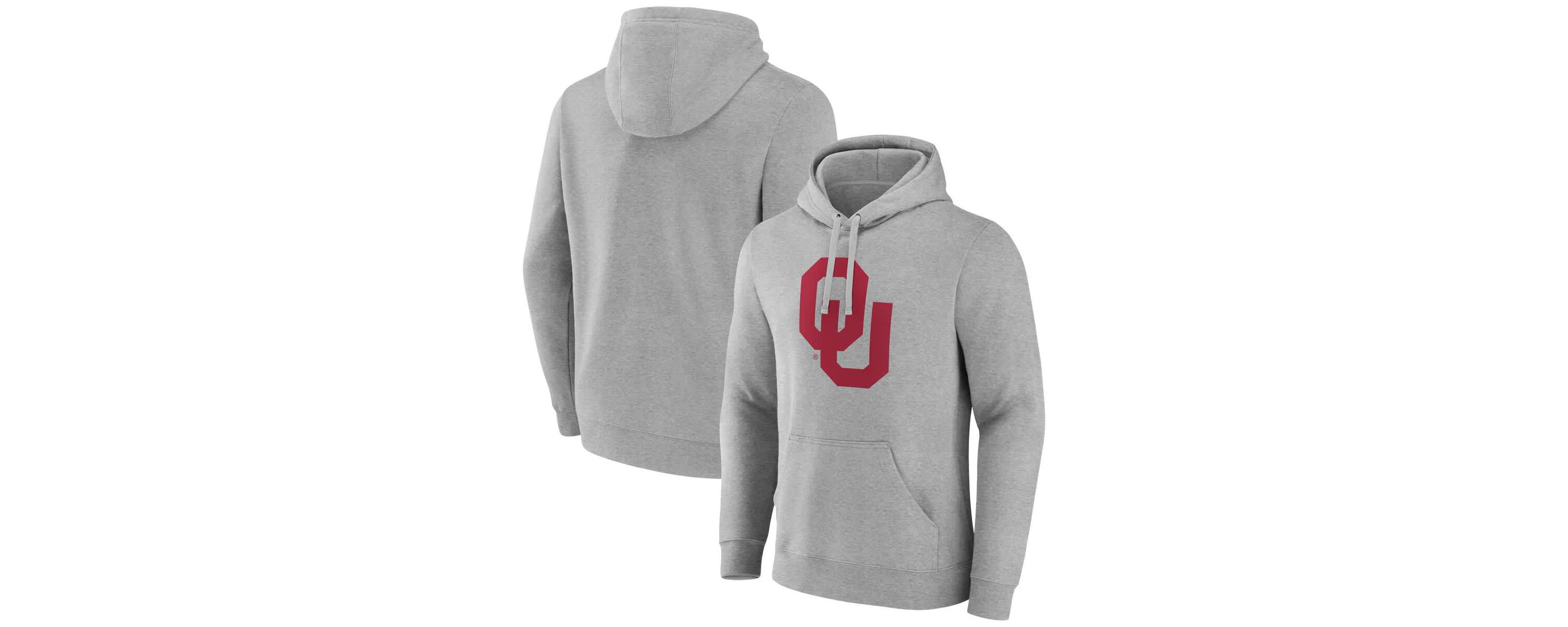 NCAA Fanatics Oklahoma Sooners Primary Logo Pullover Hoodie
