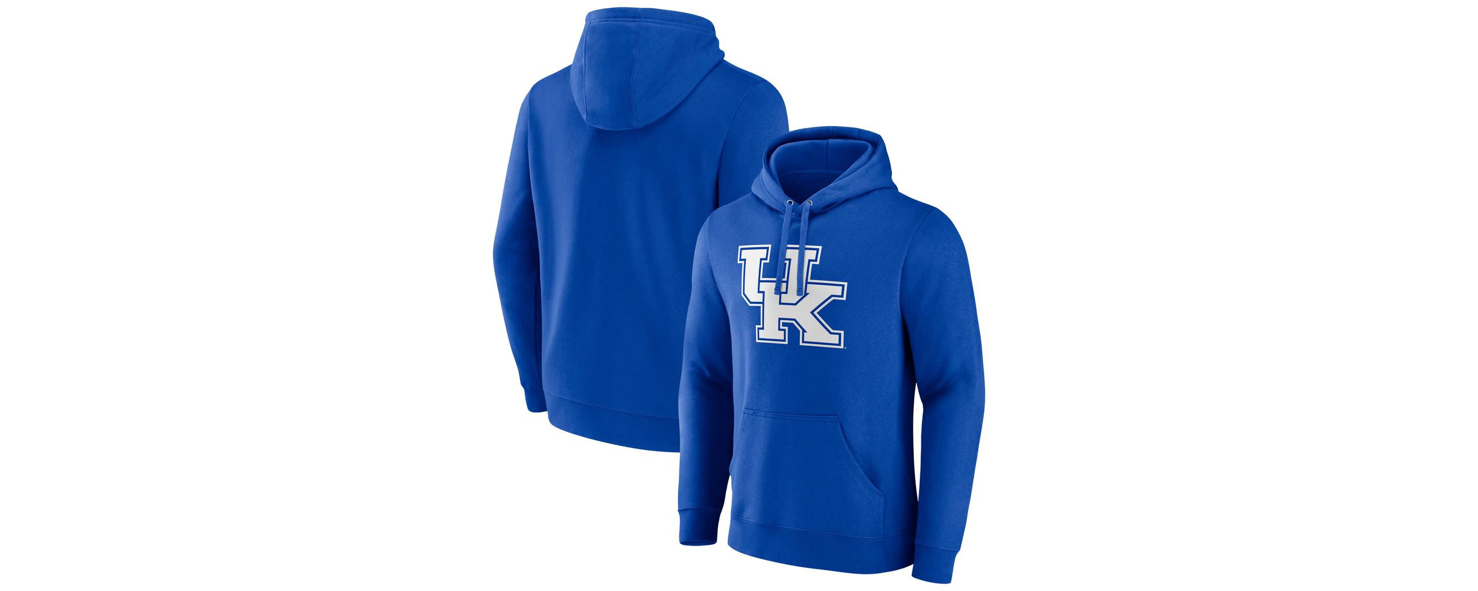 NCAA Fanatics Kentucky Wildcats Applique Fleece Pullover Hoodie