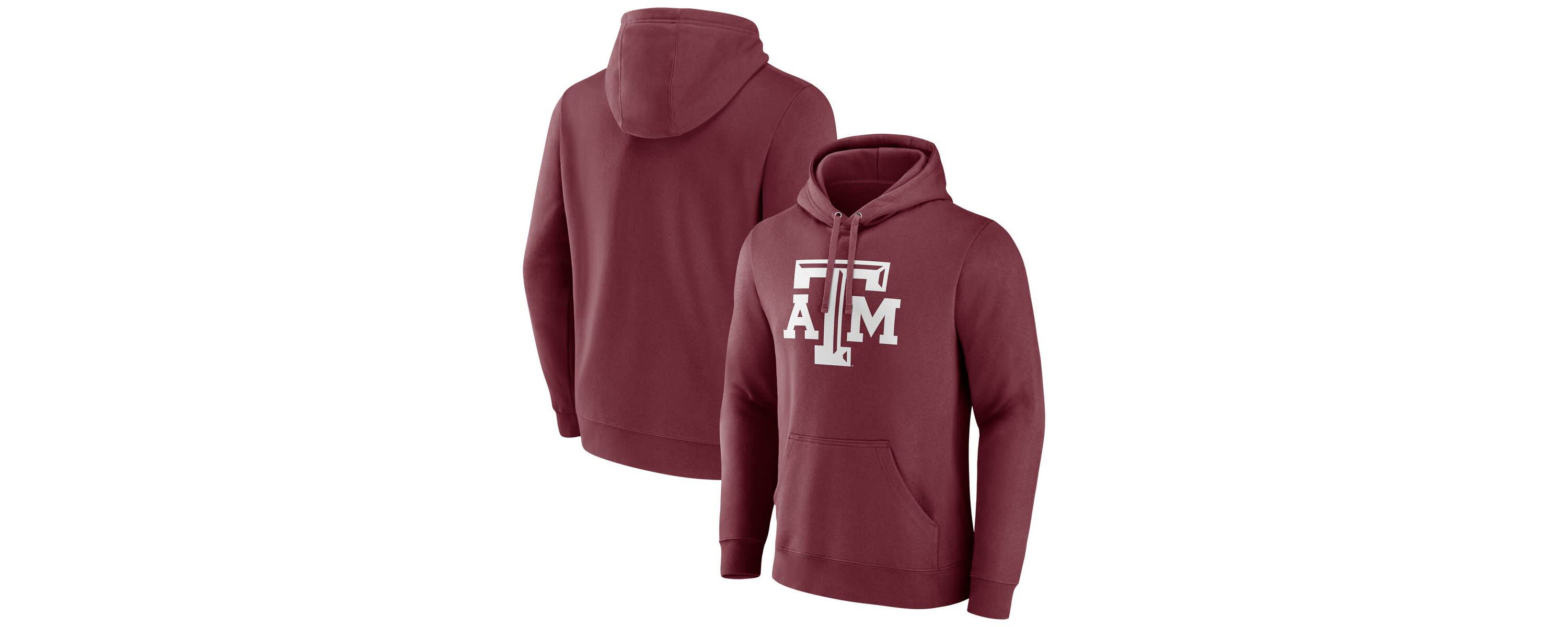 NCAA Fanatics Texas A&M Aggies Applique Fleece Pullover Hoodie