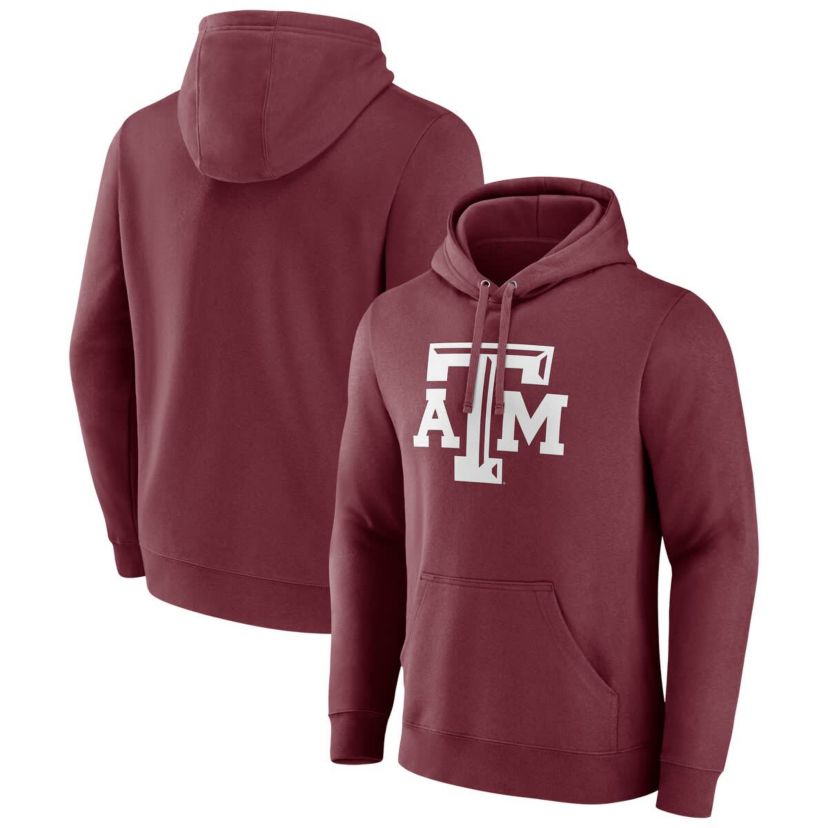 NCAA Fanatics Texas A&M Aggies Applique Fleece Pullover Hoodie