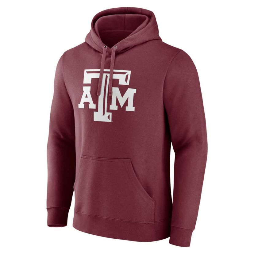 NCAA Fanatics Texas A&M Aggies Applique Fleece Pullover Hoodie