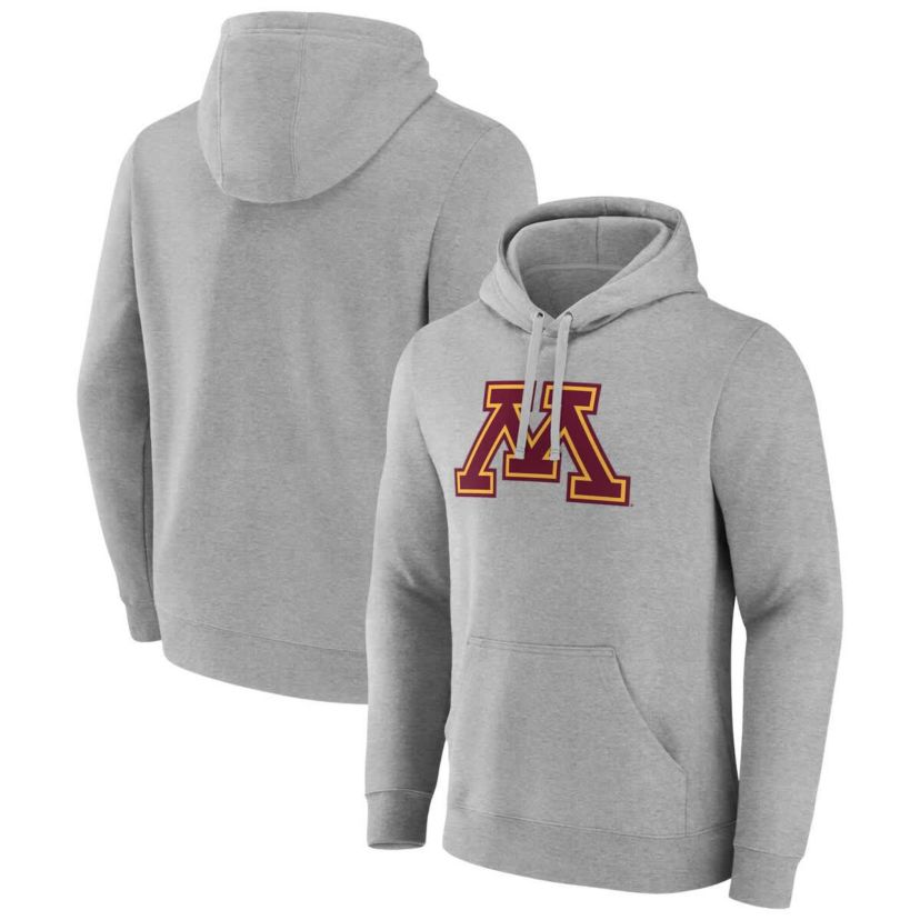 NCAA Fanatics Minnesota Golden Gophers Applique Fleece Pullover Hoodie