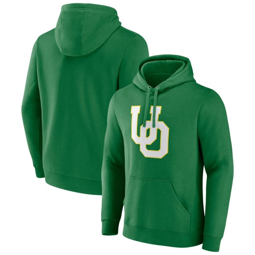 NCAA Fanatics Oregon Ducks Applique Fleece Pullover Hoodie