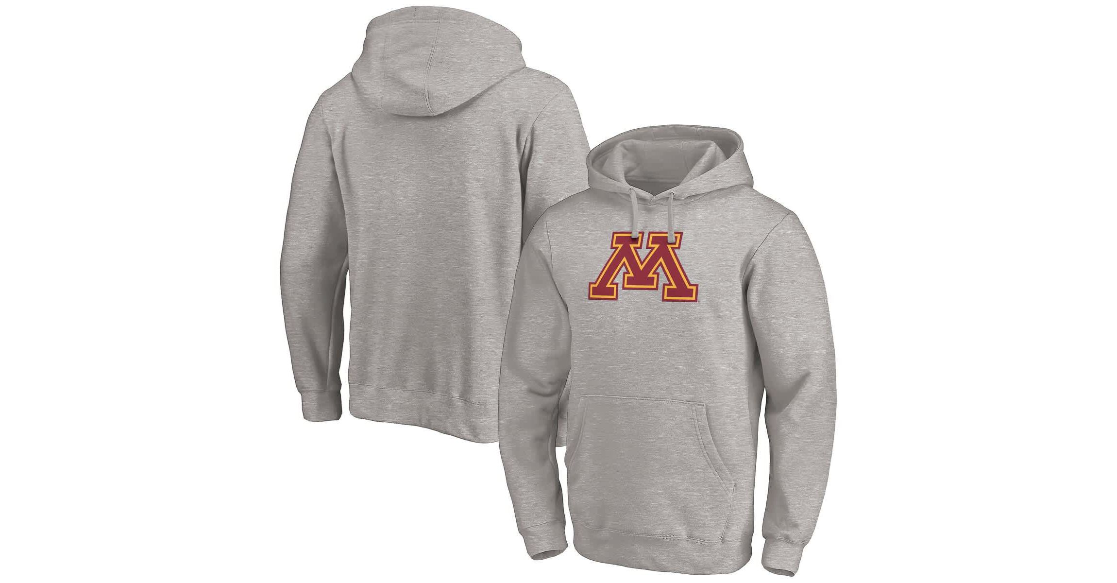 NCAA Fanatics Minnesota Golden Gophers Primary Logo Pullover Hoodie