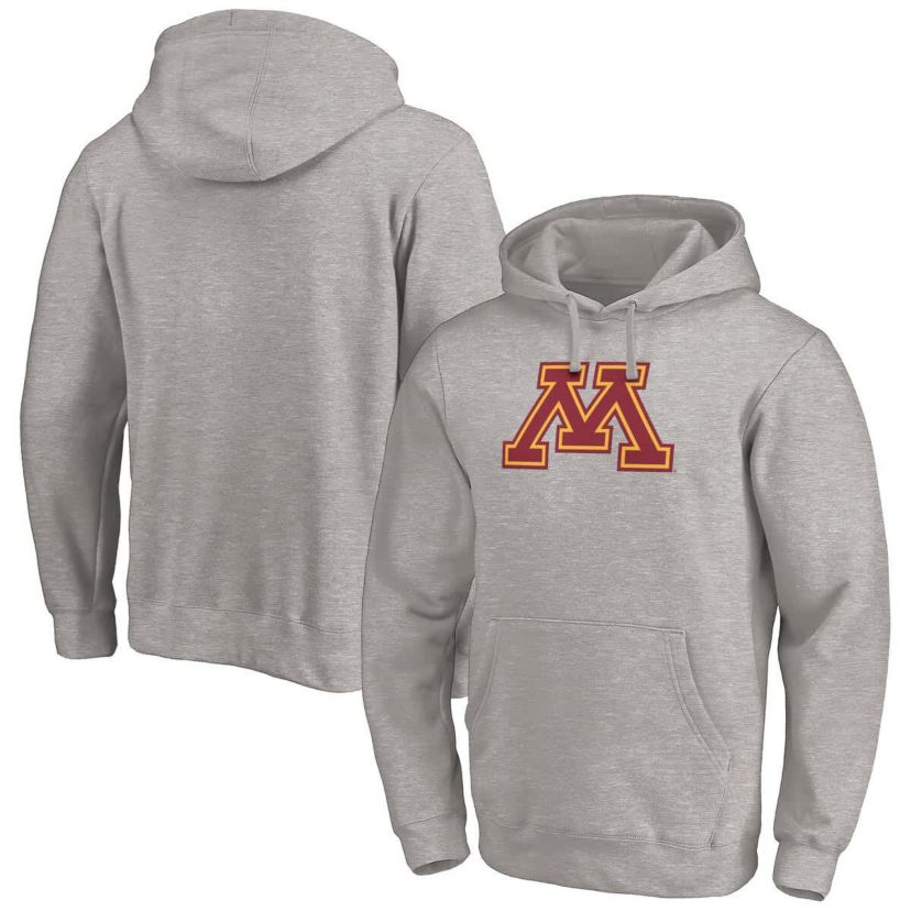 NCAA Fanatics Minnesota Golden Gophers Primary Logo Pullover Hoodie