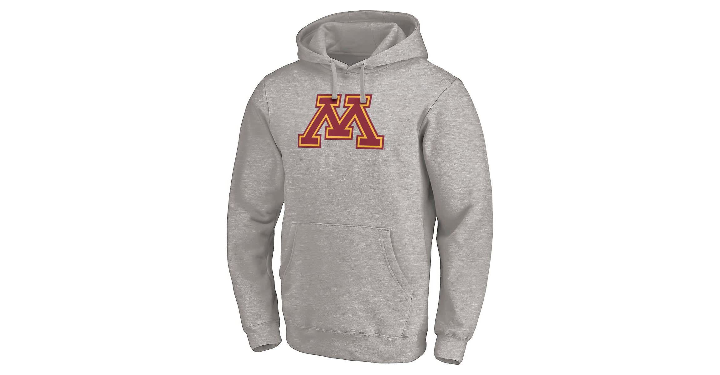 NCAA Fanatics Minnesota Golden Gophers Primary Logo Pullover Hoodie