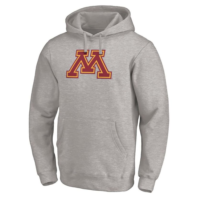 NCAA Fanatics Minnesota Golden Gophers Primary Logo Pullover Hoodie