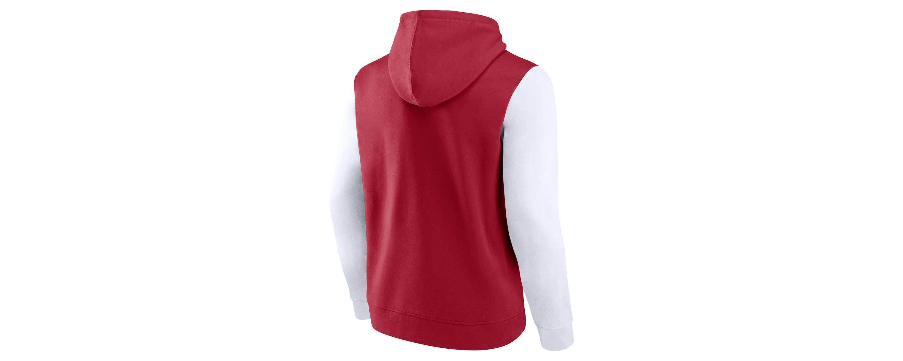 NCAA Fanatics Oklahoma Sooners Extra Point Color-Block Pullover Hoodie