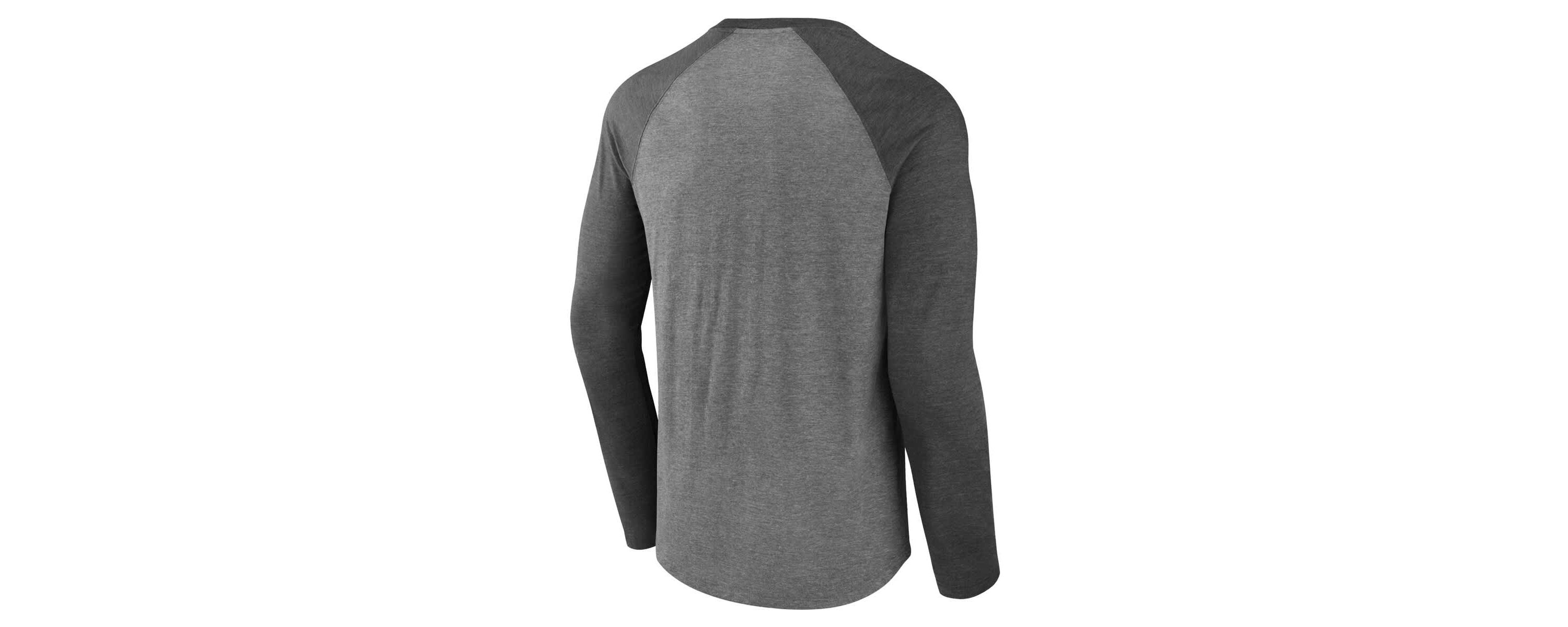 NCAA Fanatics Oklahoma Sooners Ball Drop Tri-Blend Raglan Long Sleeve T-Shirt