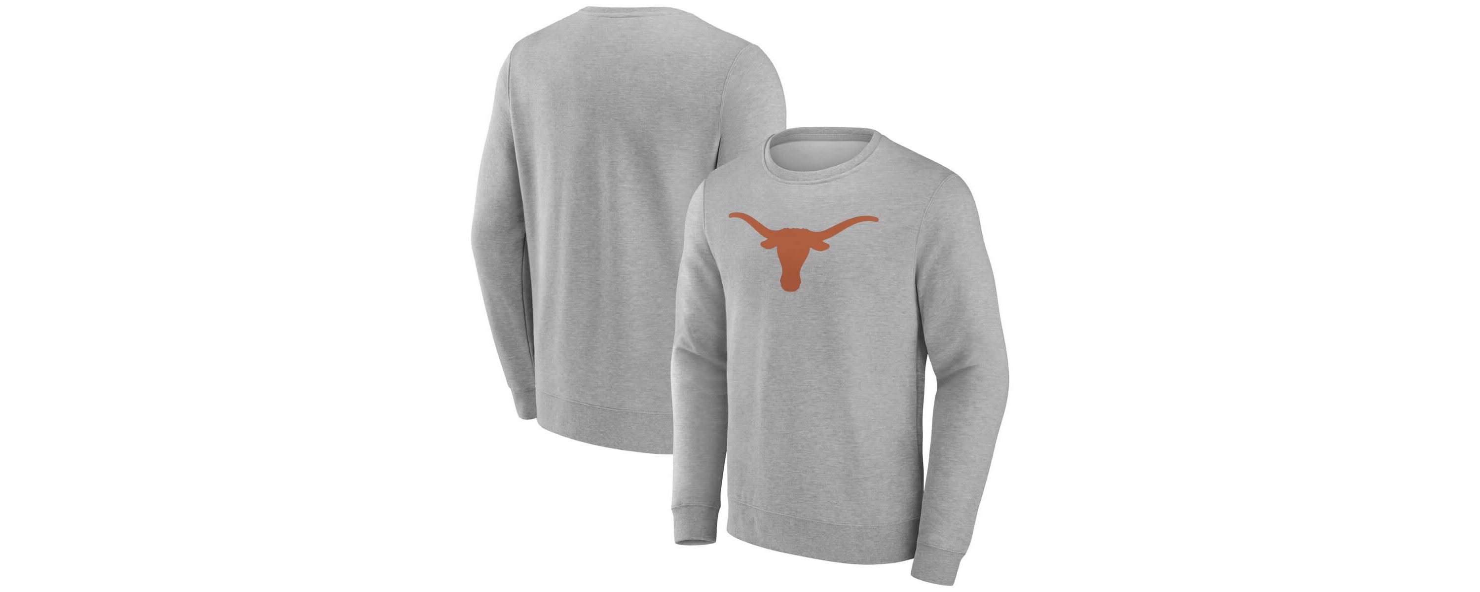 NCAA Fanatics Texas Longhorns Applique Fleece Pullover Sweatshirt