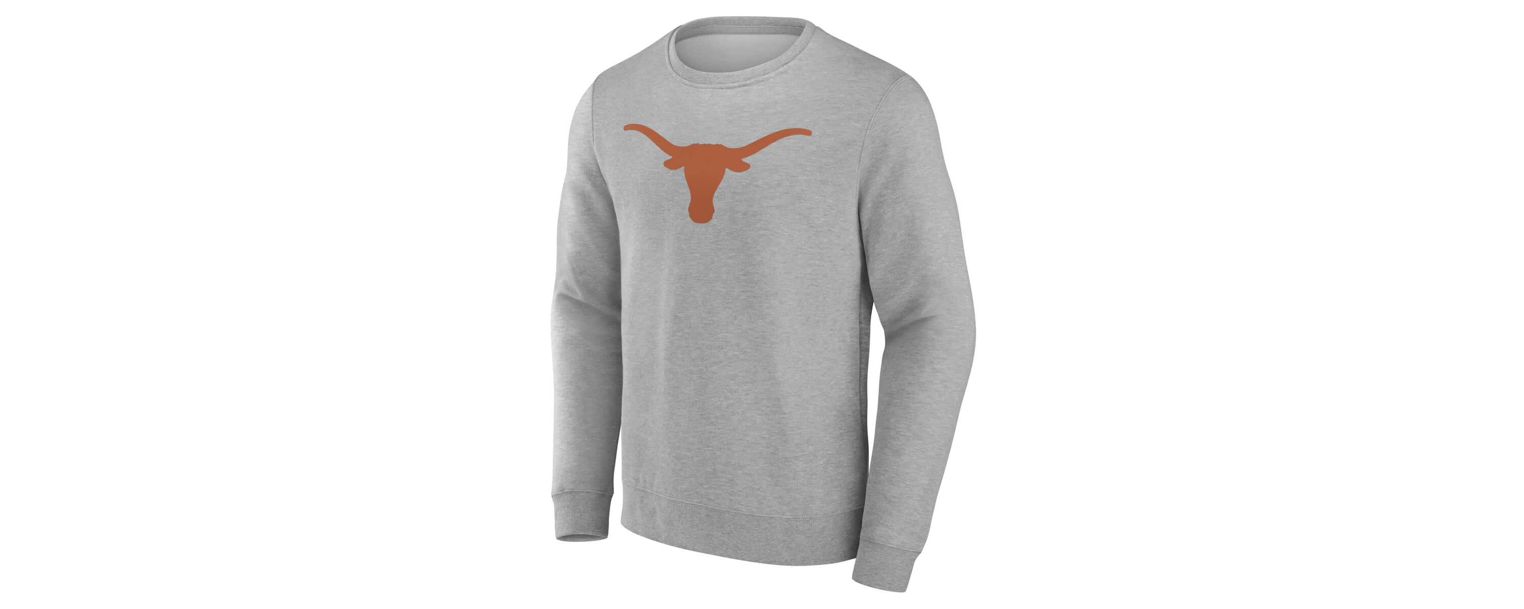 NCAA Fanatics Texas Longhorns Applique Fleece Pullover Sweatshirt