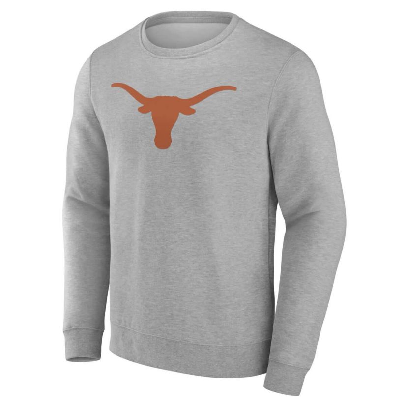 NCAA Fanatics Texas Longhorns Applique Fleece Pullover Sweatshirt