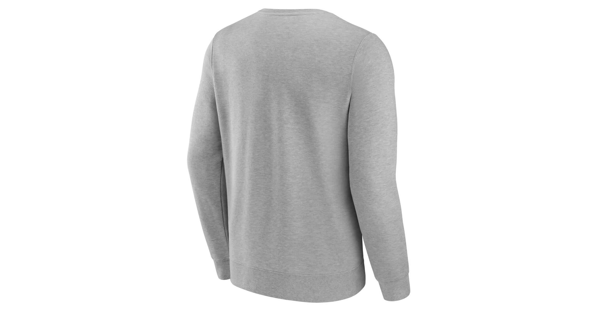 NCAA Fanatics Wisconsin Badgers True Classics Act Fast Fleece Pullover Sweatshirt
