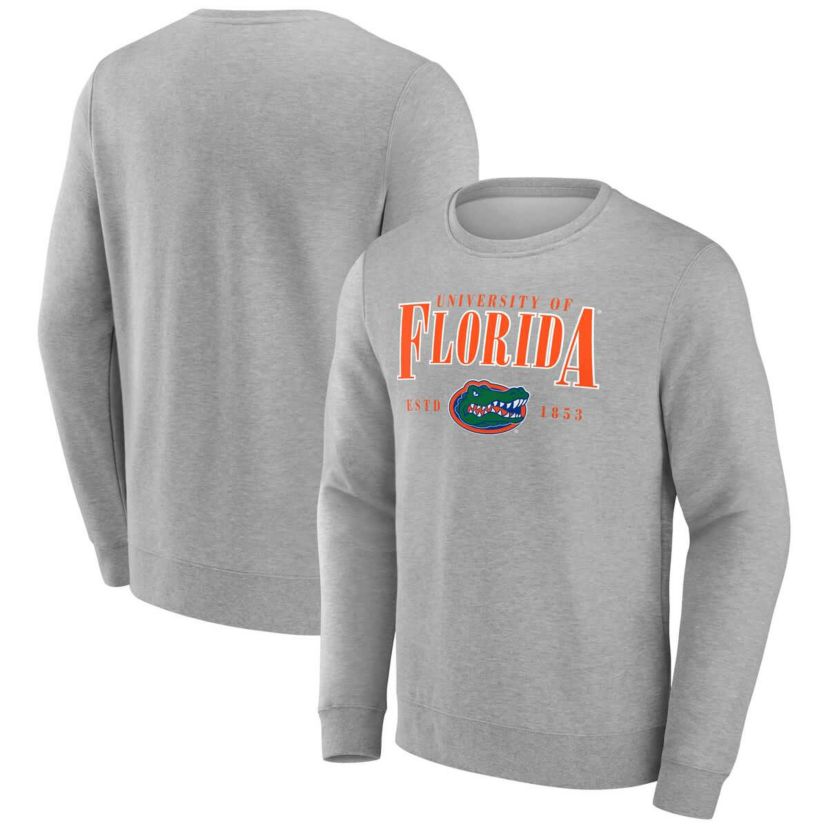NCAA Fanatics Florida Gators True Classics Act Fast Fleece Pullover Sweatshirt