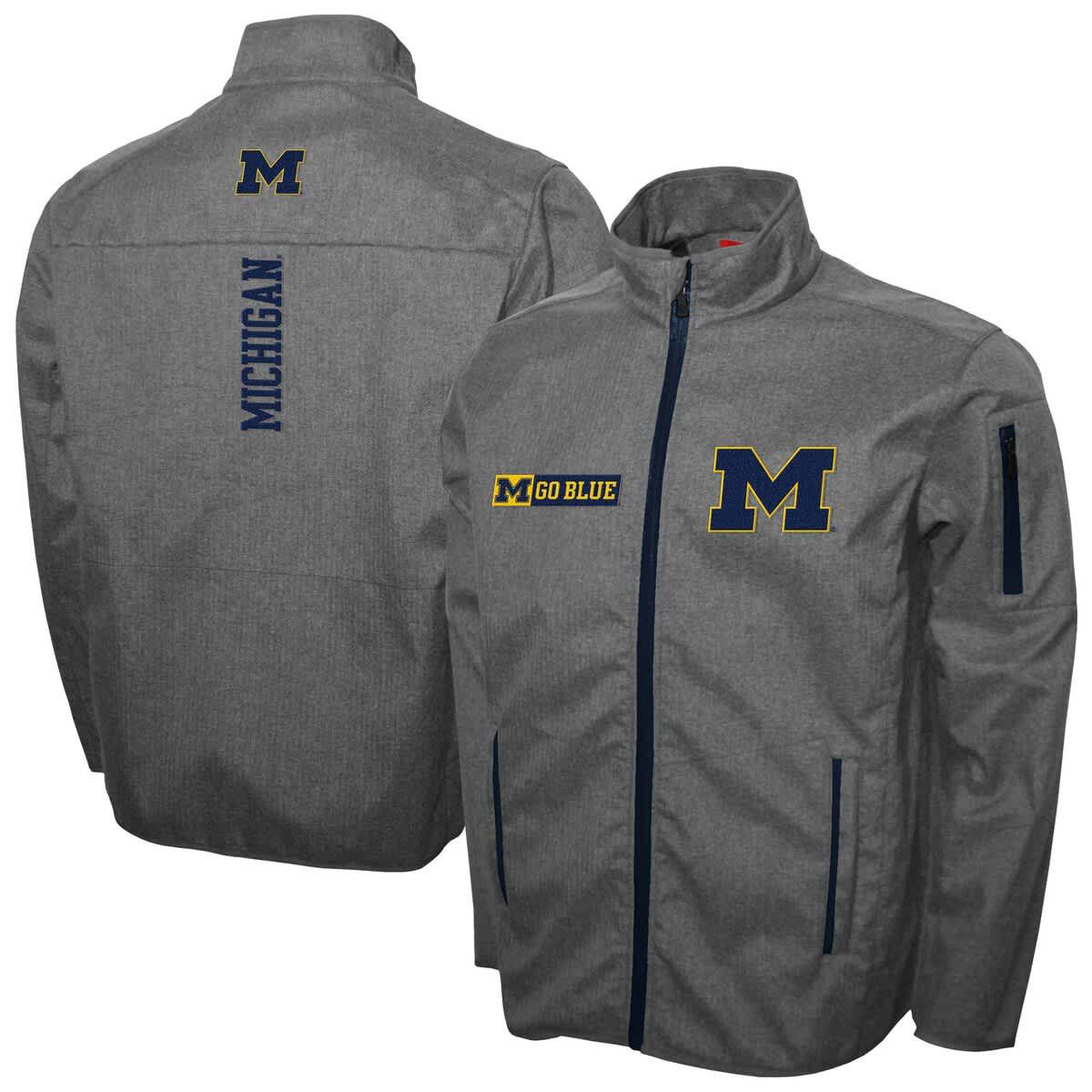 NCAA Franchise Club Michigan Wolverines XT2 Softshell Full-Zip Jacket