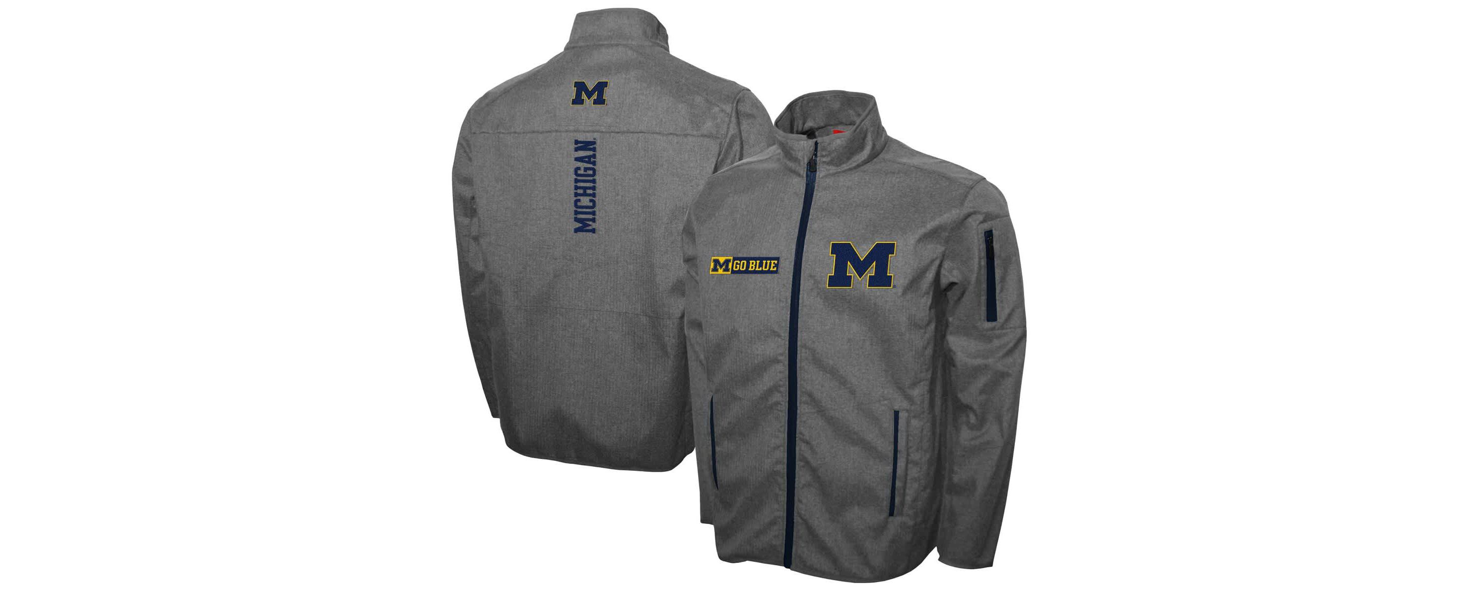 NCAA Franchise Club Michigan Wolverines XT2 Softshell Full-Zip Jacket