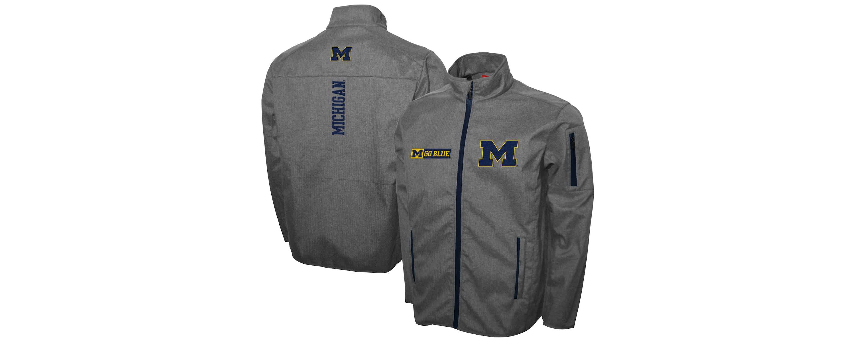 NCAA Franchise Club Michigan Wolverines XT2 Softshell Full-Zip Jacket