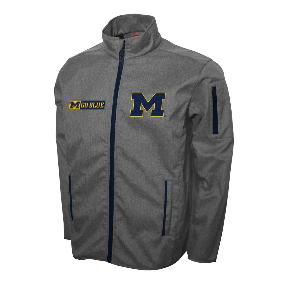 NCAA Franchise Club Michigan Wolverines XT2 Softshell Full-Zip Jacket