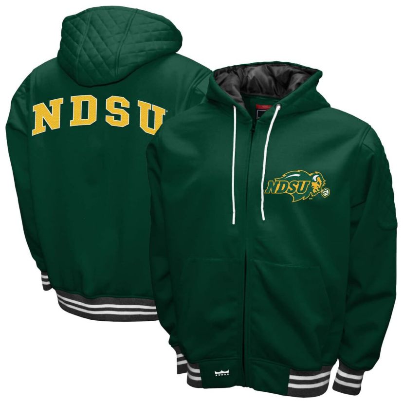 NCAA Franchise Club NDSU Bison Grind Full-Zip Hoodie Jacket