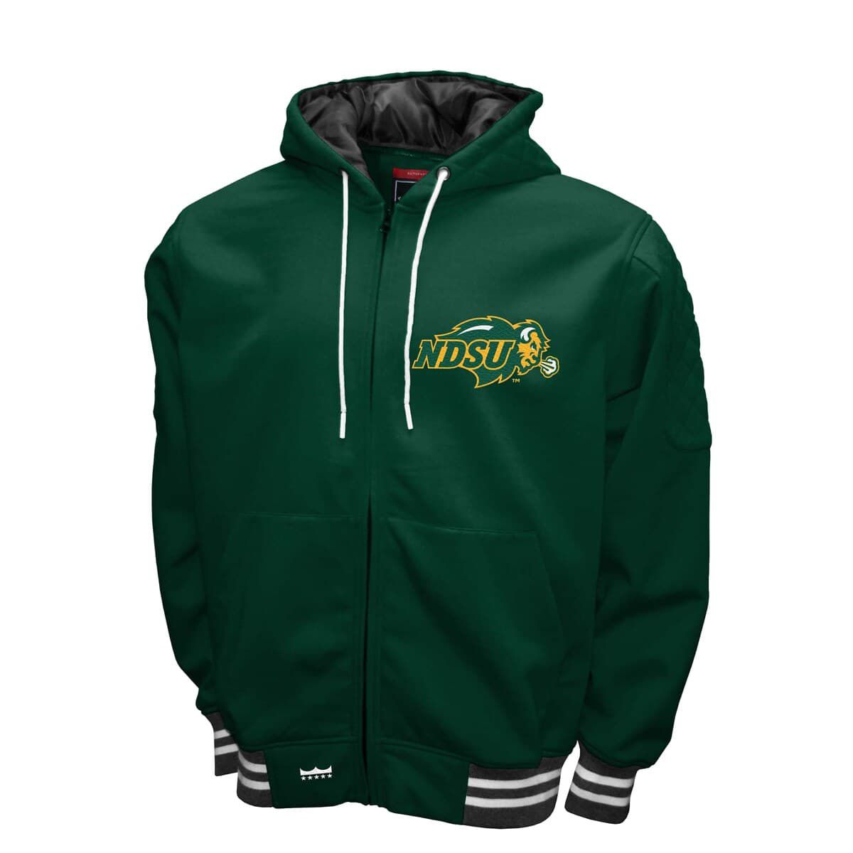 NCAA Franchise Club NDSU Bison Grind Full-Zip Hoodie Jacket