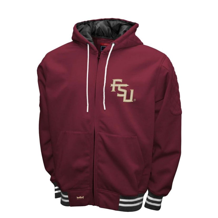 NCAA Franchise Club Florida State Seminoles Grind Full-Zip Hoodie Jacket