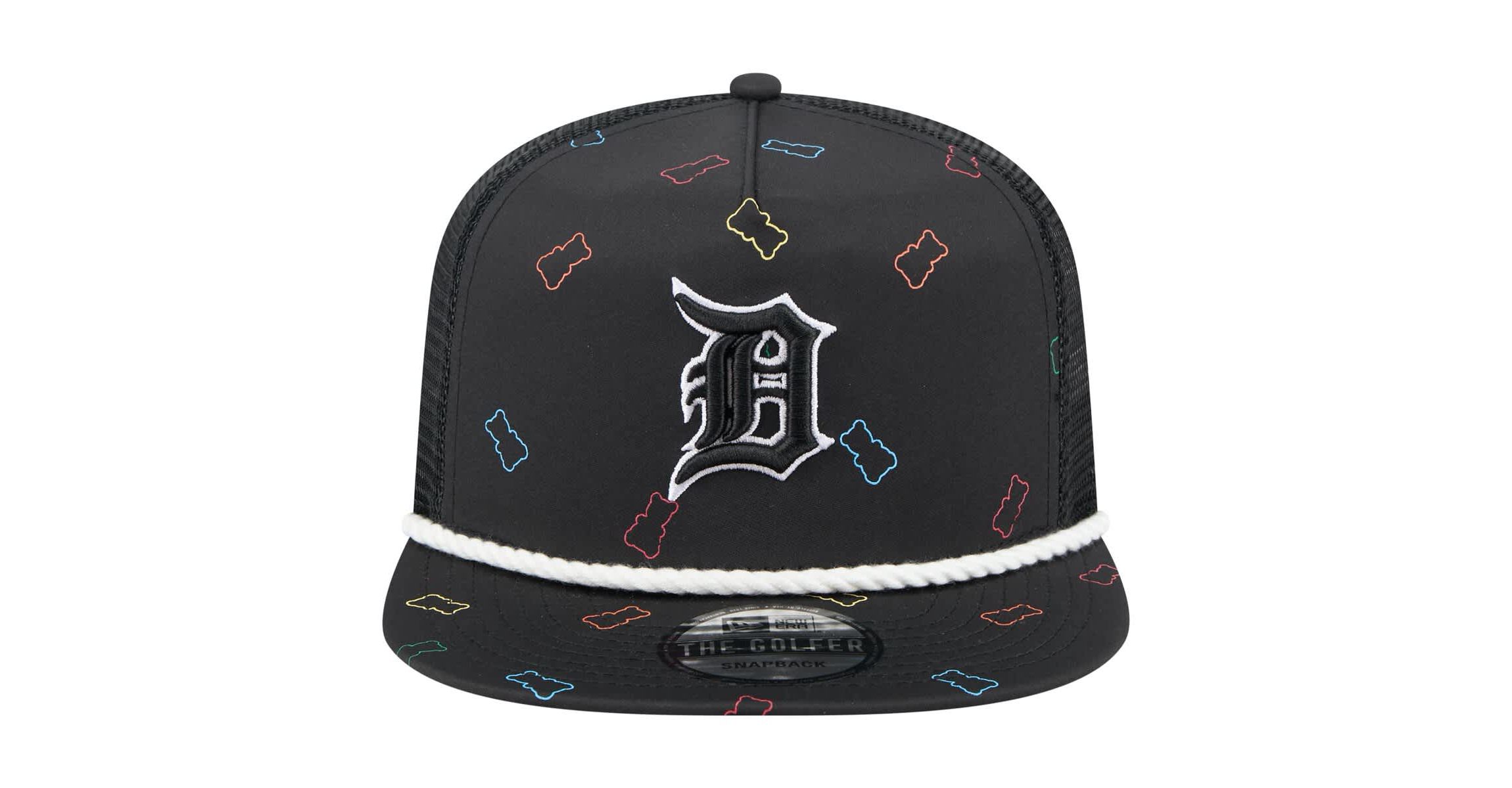 MLB Detroit Tigers Gummy Golfer Trucker Snapback Hat