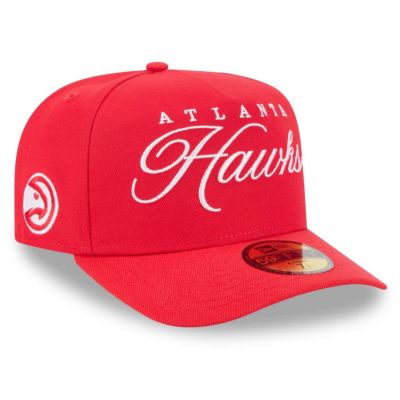 New Era Mens NBA Atlanta Hawks 2025 NBA Draft AFrame 59FIFTY Fitted Hat
