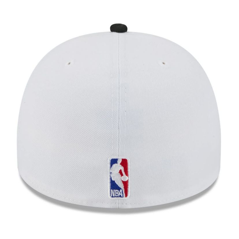 NBA White/Black San Antonio Spurs 2025 NBA Draft A-Frame 59FIFTY Fitted Hat