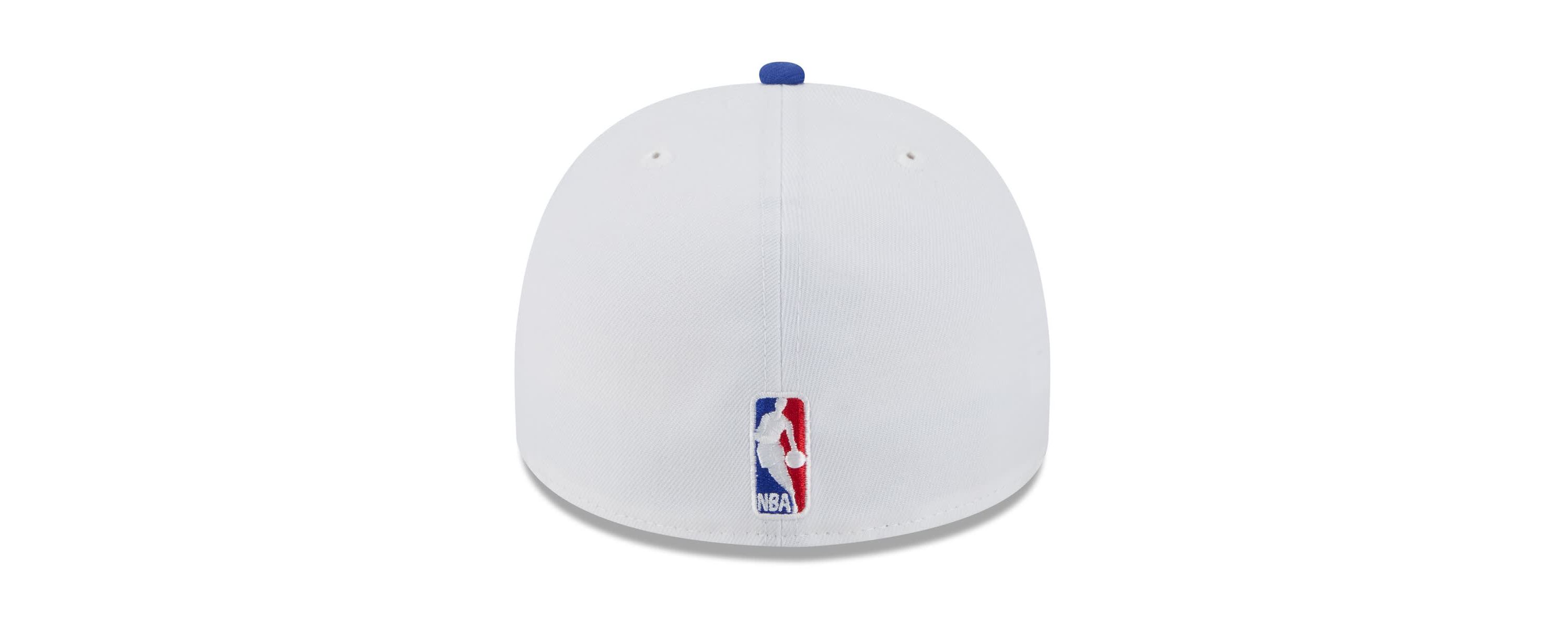 NBA White/Royal Golden State Warriors 2025 NBA Draft A-Frame 59FIFTY Fitted Hat