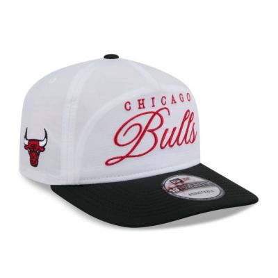New Era Mens NBA WhiteBlack Chicago Bulls 2025 NBA Draft OnStage Nylon 19TWENTY Adjustable Hat