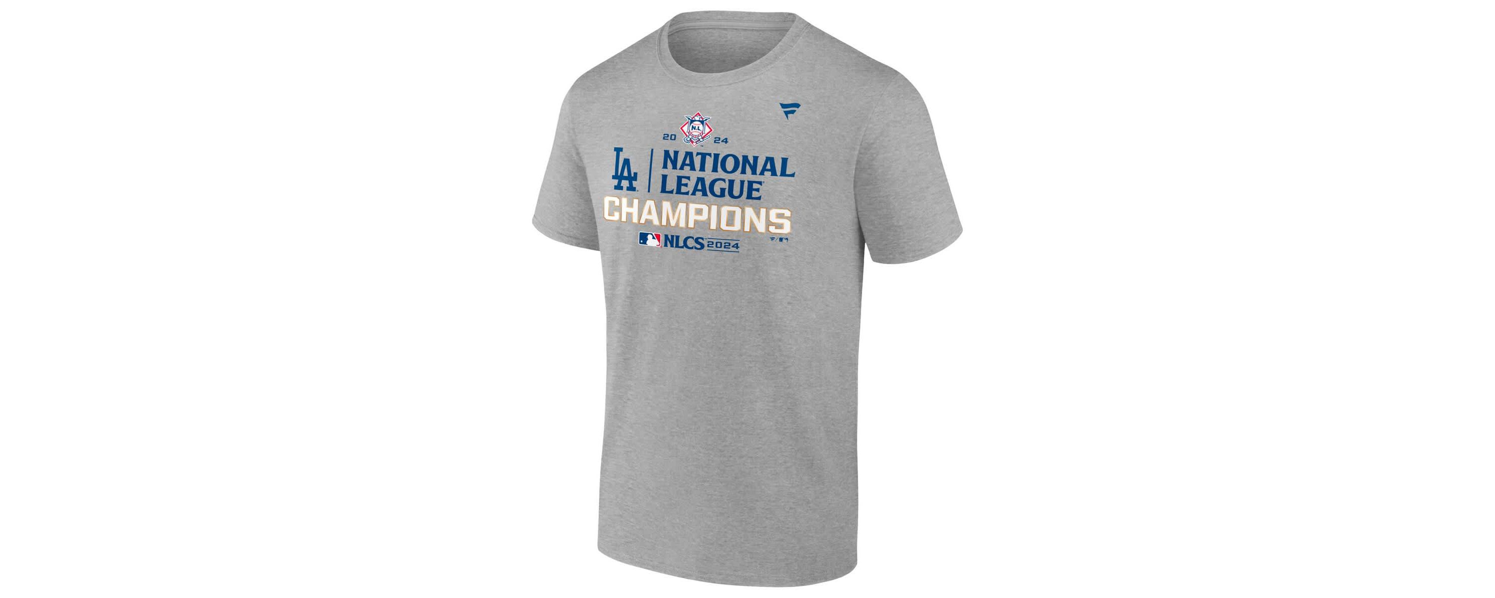 MLB Fanatics Los Angeles Dodgers 2024 National League s Locker Room T-Shirt