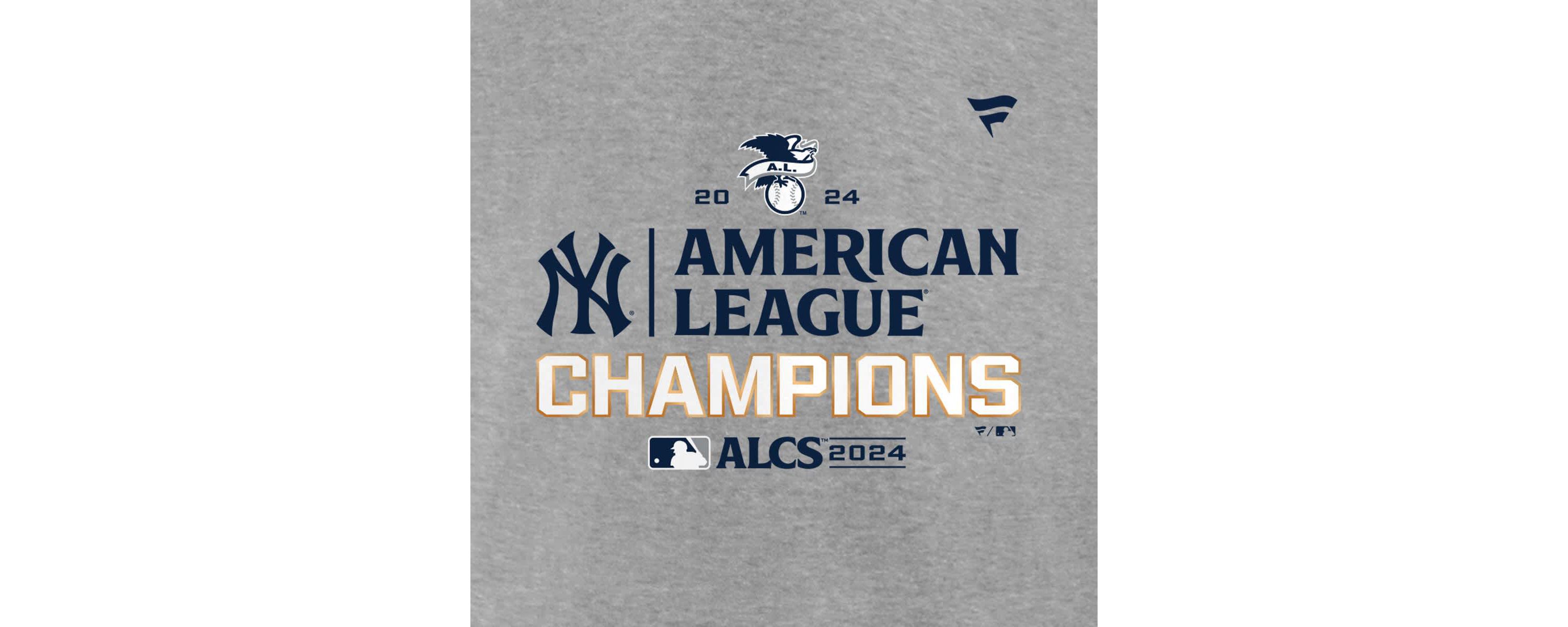MLB Fanatics New York Yankees 2024 American League s Locker Room T-Shirt