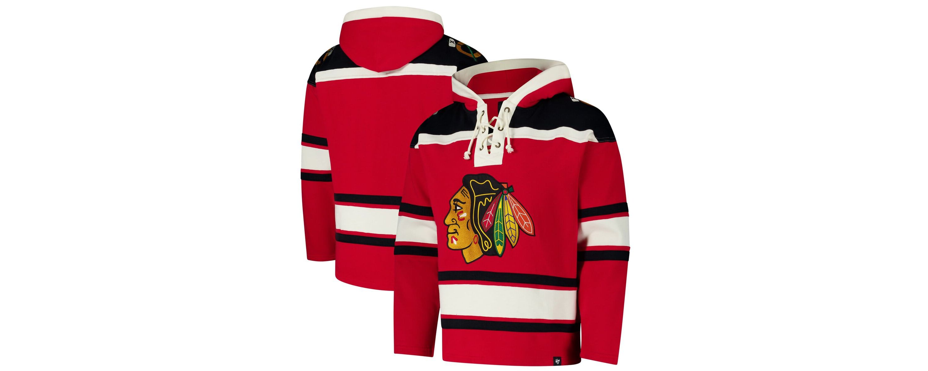 NHL Chicago Blackhawks Superior Lacer Pullover Hoodie