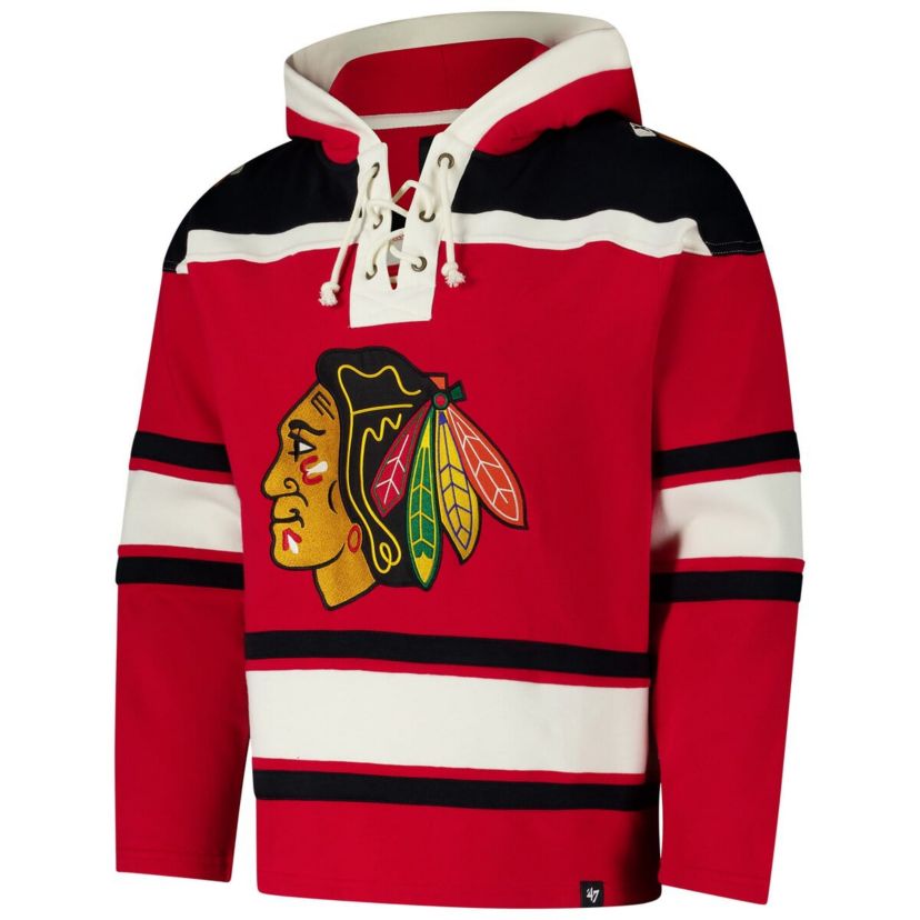 NHL Chicago Blackhawks Superior Lacer Pullover Hoodie