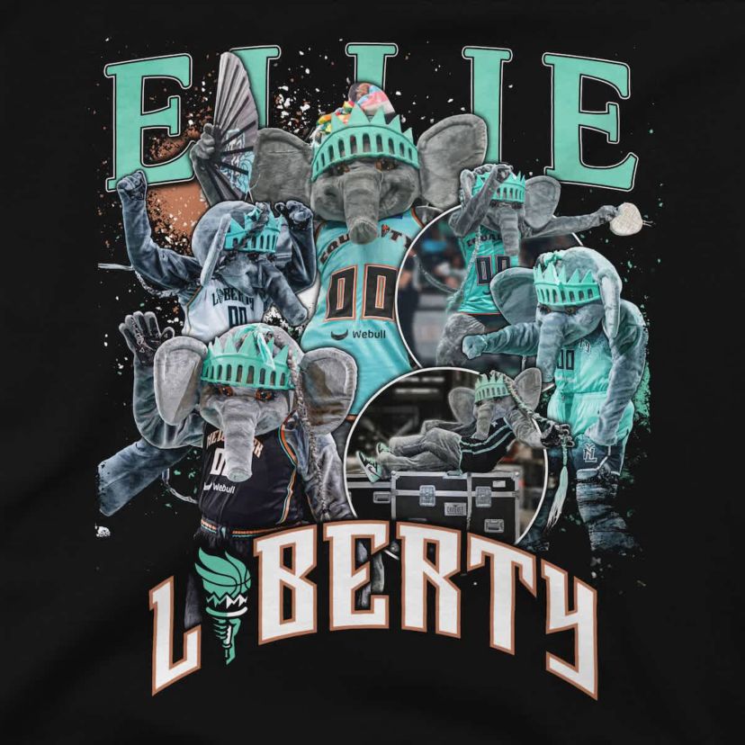 WNBA Unisex New York Liberty Ellie Crossroads T-Shirt