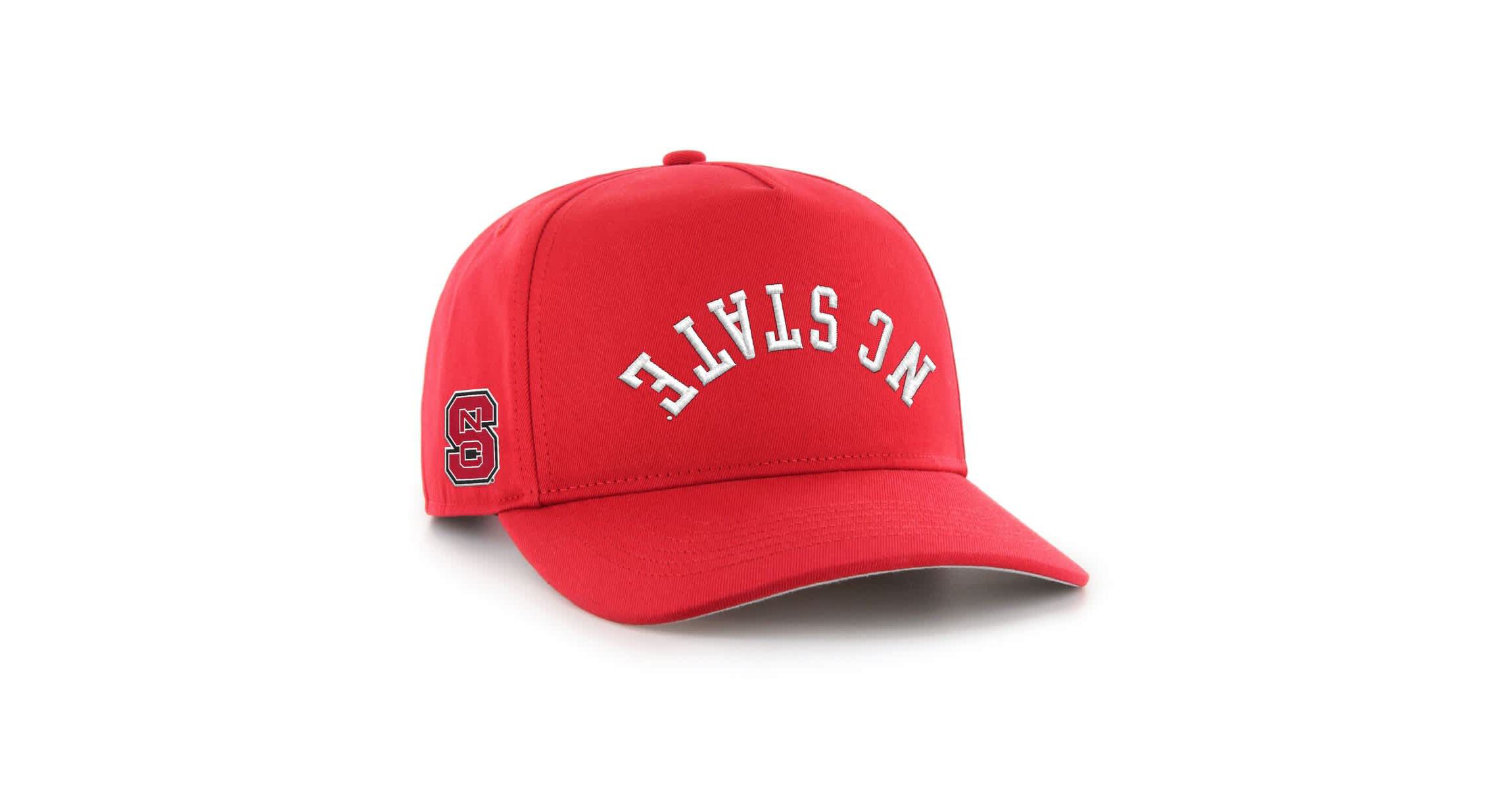 NCAA NC State Wolfpack Flip Script Hitch Adjustable Hat