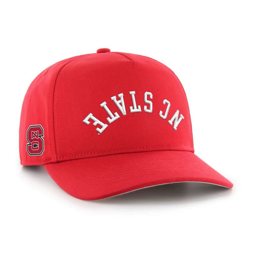 NCAA NC State Wolfpack Flip Script Hitch Adjustable Hat