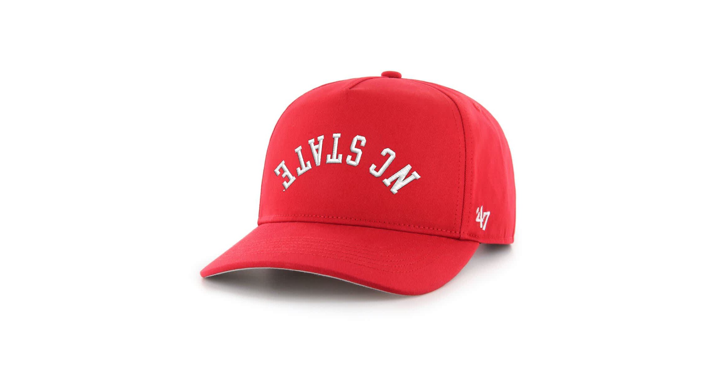 NCAA NC State Wolfpack Flip Script Hitch Adjustable Hat