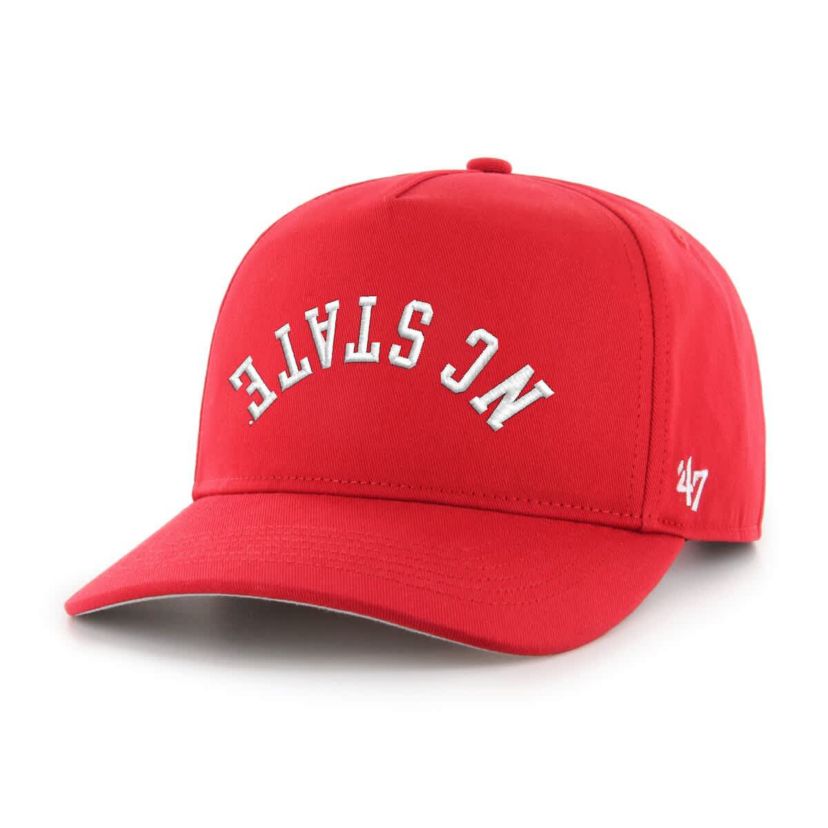 NCAA NC State Wolfpack Flip Script Hitch Adjustable Hat