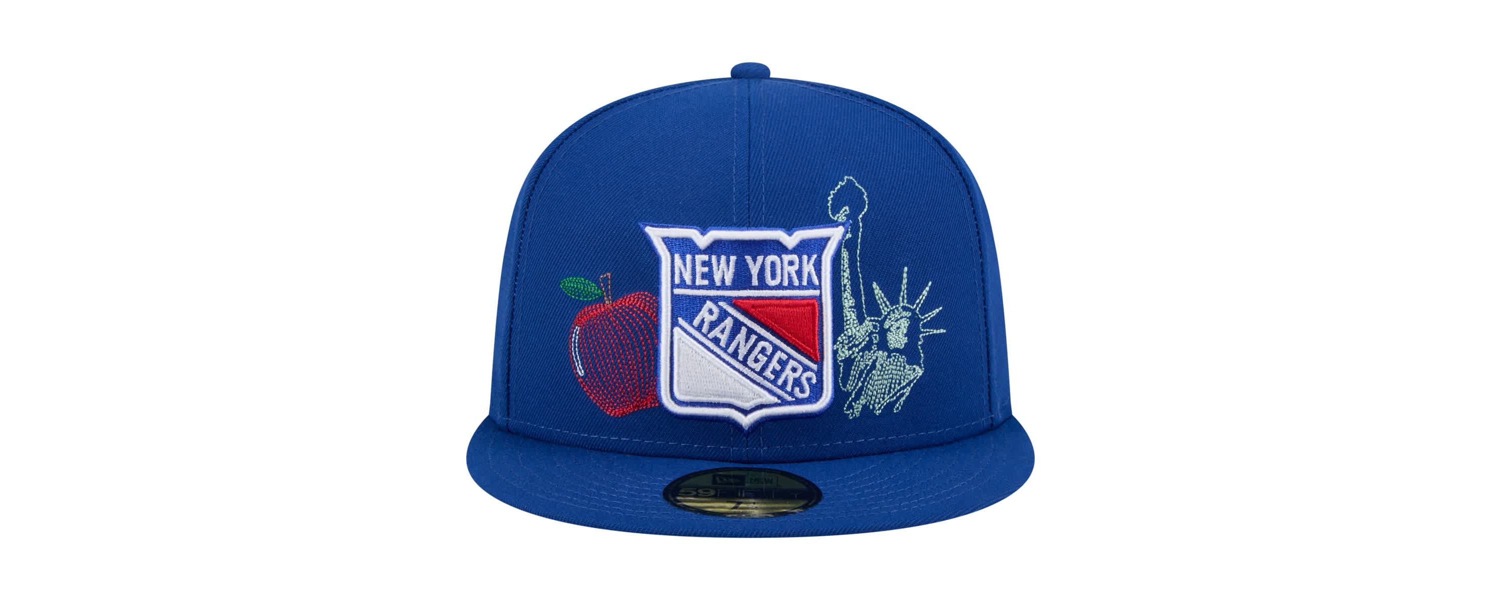 New Era NHL New York Rangers State Stitch 59FIFTY Fitted Hat | Belk