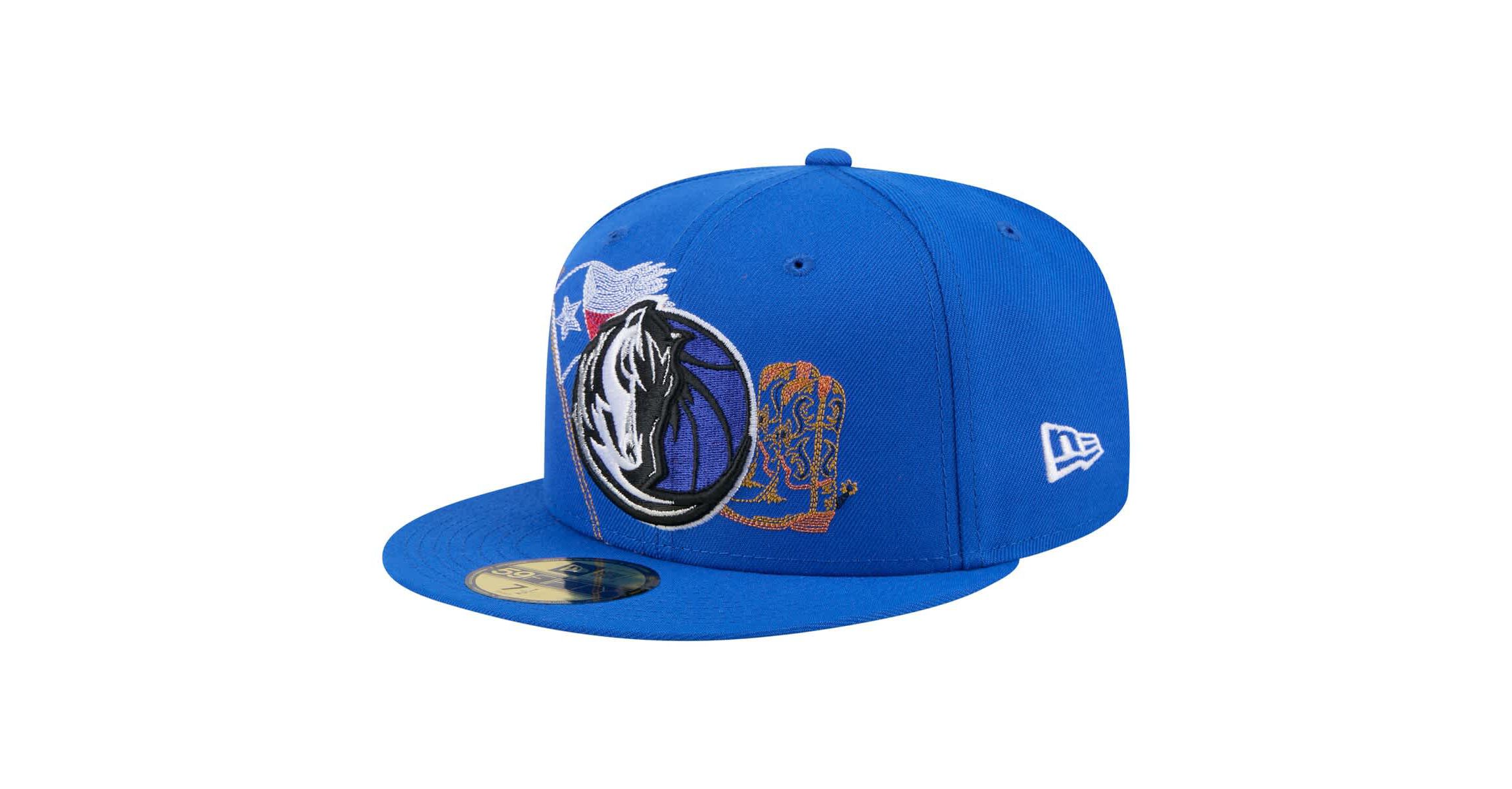 NBA Dallas Mavericks State Stitch 59FIFTY Fitted Hat